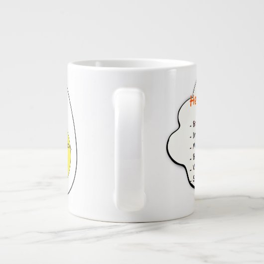 Magnetron Eieren Mok (Egg Muffin, Maaltijd, Snack) (Achterkant)