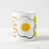 Magnetron Eieren Mok met Grappig Quote (Egg Omelet (Voorkant)