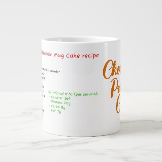 Magnetron Mok (Chocolate Protein Mok Cake Recept) (Voorkant)