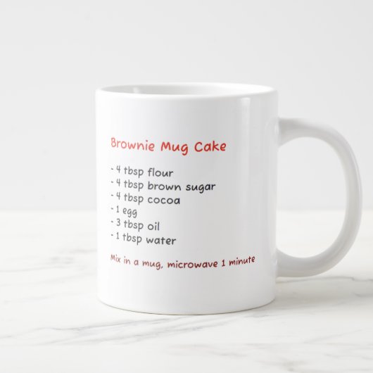 Magnetron Mok (Keto Brownie Chocolate Cake Recept) (Rechts)