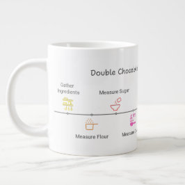 Magnetron Mok met Dubbele Chocolade Cake Recept