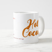 Magnetron Mok (Vanilla White Hot Chocolate Recept) (Voorkant rechts)