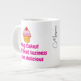 Magnetron Mok voor taart recept (Grappig Quote & N