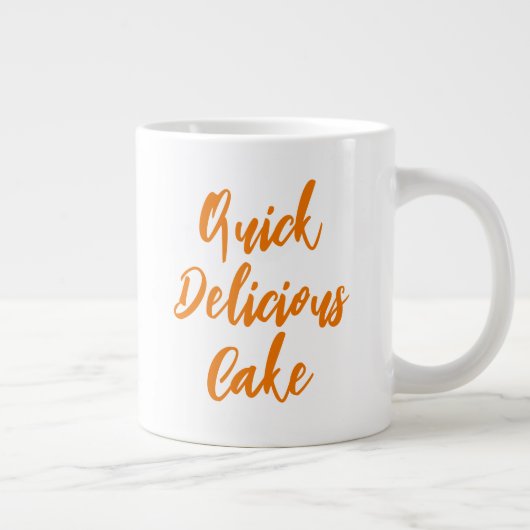 Magnetron Mok voor taart recept (Grappig Quote & N (Rechts)