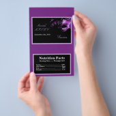 Magnetron Popcorn Verpakking Mis XV Paars Morado Flyer (Hand)