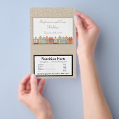 Magnetron Popcorn Verpakking Oud Kerstfeest Flyer (Hand)