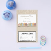 Magnetron Popcorn Verpakking Oud Kerstfeest Flyer (Enkel)