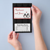 Magnetron Popcorn Verpakking Pinguïn Liefdeskoppel Flyer (Hand)