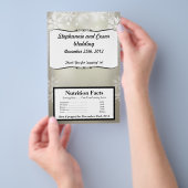 Magnetron Popcorn Verpakking Zilver Kerstmist Flyer (Hand)