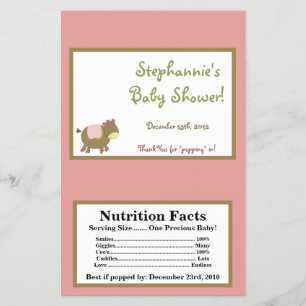 Magnetron Popcorn Wrapper Abby's Boerderij Roze Gi Flyer