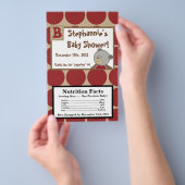 Magnetron Popcorn Wrapper Cocalos Buttonnen Flyer (Hand)