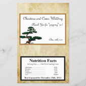 Magnetron Popcorn Wrapper Geisha Flyer (Voorkant)