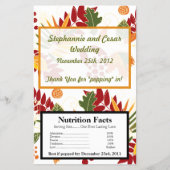 Magnetron Popcorn Wrapper Herfst bladeren Flyer (Voorkant)