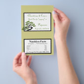 Magnetron Popcorn Wrapper Japans Groen Bonsai Tr Flyer (Hand)