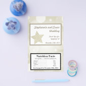 Magnetron Popcorn Wrapper Kerststerren Flyer (Enkel)