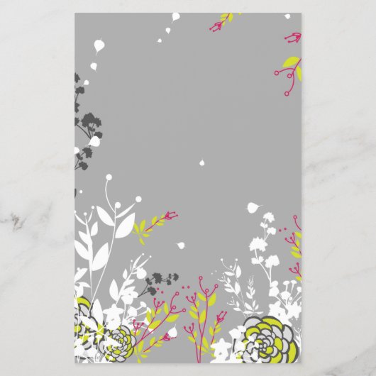 Magnetron Popcorn Wrapper Lime Groen/Hot Pink Flow Flyer (Achterkant)