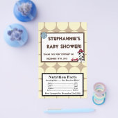 Magnetron Popcorn Wrapper Nojo brandweerauto Flyer (Enkel)