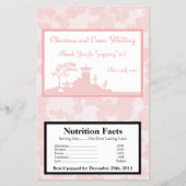 Magnetron Popcorn Wrapper Oosterse tuin Flyer (Voorkant)