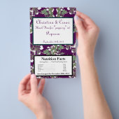 Magnetron Popcorn Wrapper Peacock/Flower Branch Flyer (Hand)