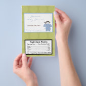 Magnetron Popcorn Wrapper Safari Vrienden Flyer (Hand)