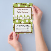 Magnetron Popcorn Wrapper Woodland Friends Trees Flyer (Hand)