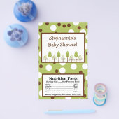 Magnetron Popcorn Wrapper Woodland Friends Trees Flyer (Enkel)