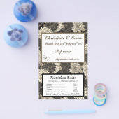 Magnetron Popcorn Wrapper Zwart Crème Daisies/Carn Flyer (Enkel)