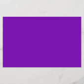 Magnetron Popcorn Wrapper Zwart Paarse Damask Flyer (Achterkant)