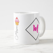 Magnetron Safe 20oz Mok voor Roze Cakes (Voorkant rechts)