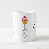 Magnetron Safe 20oz Mok voor Roze Cakes (Voorkant)