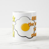 Magnetron Scrambled Eggs Mok met Grappig Quote (Voorkant)