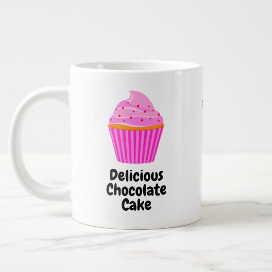 Magnetron Veilige 20oz Mok voor Roze Cakes (Links)