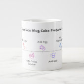 Magnetron Veilige Mok met Easy Chocolate Cake Rece (Voorkant)