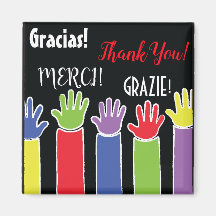 Magnetvierkant Bedankt A Lot Magnet