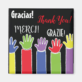 Magnetvierkant Bedankt A Lot Magnet