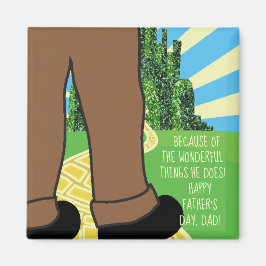 Magnetvierkant vanwege prachtige dingen die hij do magneet