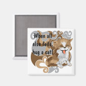 Magnetvierkant wanneer al het andere ontbreekt, kn magneet (Voorkant / Achterkant)