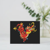 Magnificant Asian Dragon Briefkaart (Staand voorkant)