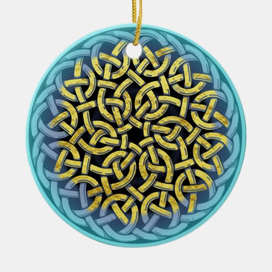 Magnificant Elegant Victoriaans Art Nouveau Patter Keramisch Ornament (Voorkant)