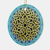 Magnificant Elegant Victoriaans Art Nouveau Patter Keramisch Ornament (Links)