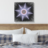 Magnificant - Fractaal Canvas Afdruk (Insitu (Slaapkamer))