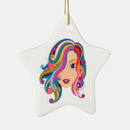 Magnificant Hope Star Keramisch Ornament (Rechts)