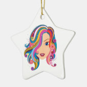 Magnificant Hope Star Keramisch Ornament (Links)