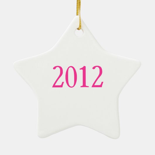 Magnificant Hope Star Keramisch Ornament (Achterkant)