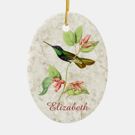 Magnificant Hummingbird Ornament (Voorkant)