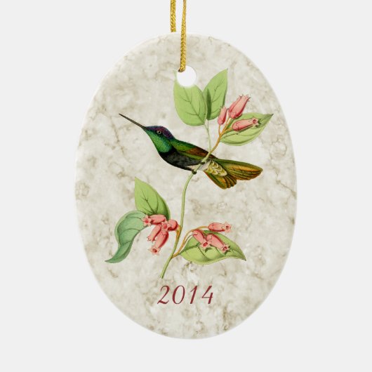 Magnificant Hummingbird Ornament (Achterkant)