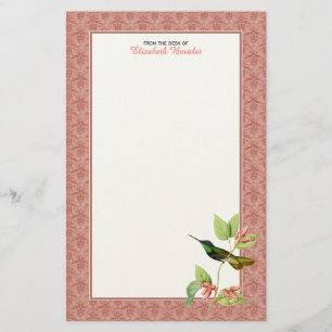 Magnificant Hummingbird Personal Briefpapier