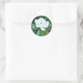 Magnificant Magnolia Ronde Sticker (Tas)