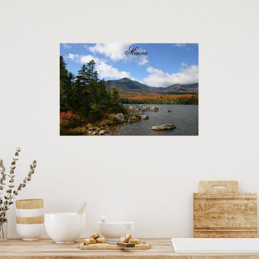 Magnificant Maine Poster (Keuken)