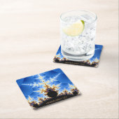 Magnificant Mandelbrot Fractal Kartonnen Onderzetters (Insitu)